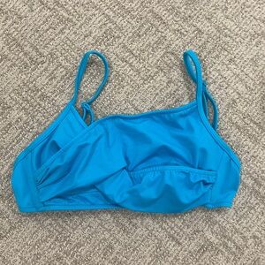 Venus | Turquoise Wrap Bikini Top | Size D
